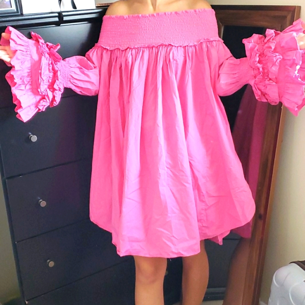 Beautiful pink dress